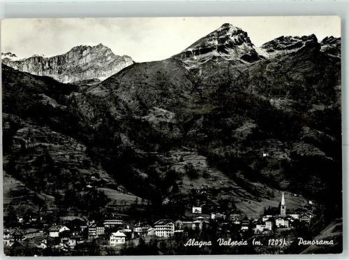 13021 Alagna Valsesia 1961 - Kirche