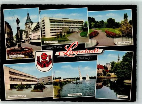 Lippstadt Ev. Krankenhaus Ostendorf Gymnasium Margarethen See Bernhard Brunnen