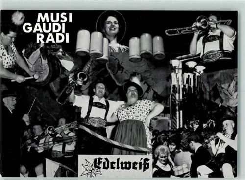 Blatzheim Edelweiß Restaurant Bayr. Trachtenkapellen Bier