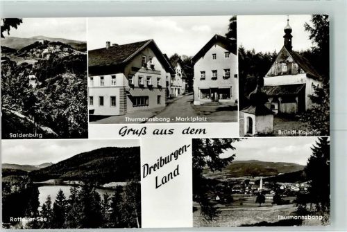 Thurmansbang Rottauersee Saldenburg Marktplatz
