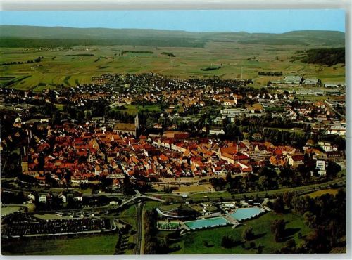 Bad Neustadt Schwimmbad Fliegeraufnahme