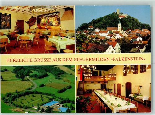Falkenstein Schwimmbad Burg Falkenstein Gasträume Innenansicht Schwimmbad