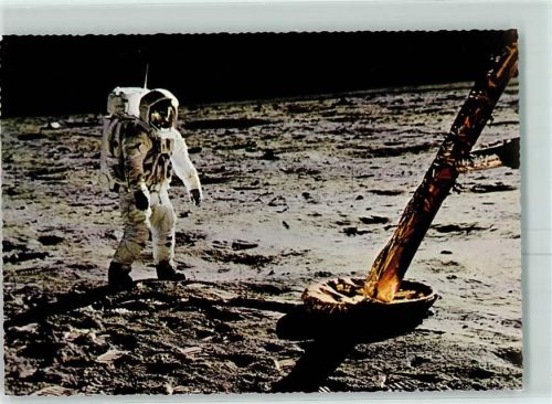 Menschen auf dem Mond 1969 AK