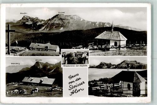 Anger Stoisser Alm Kapelle Kühe Gnadenbild