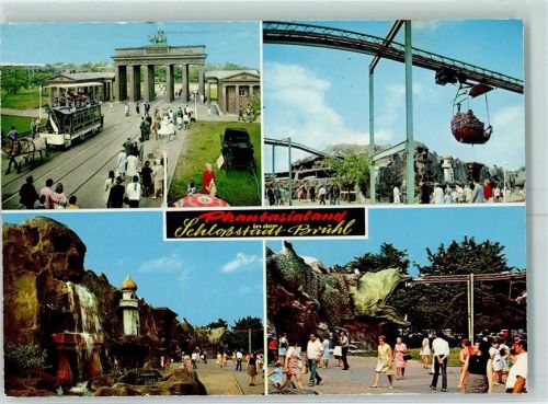 Brühl Phantasialand Gondelbahn 1001 Nacht Pferdestraßenbahn