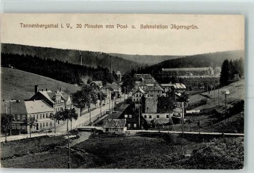 Tannenbergsthal Bahnstation Jägersgrün