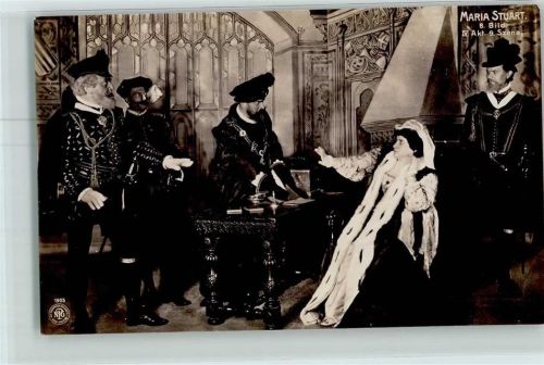 Uranotypie Sammel Serien 1905 Theaterbilder Maria Stuart 8. Bild