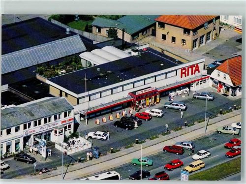 Flensburg Krusa Supermarkt RITA Center Fliegeraufnahme