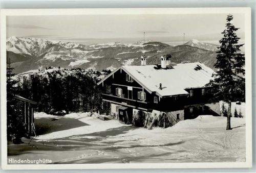 Hindenburghütte Winter
