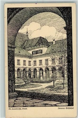 Sankt Lambrecht Innerer Stiftshof