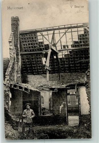 Mericourt 1916 Feldpost WK I