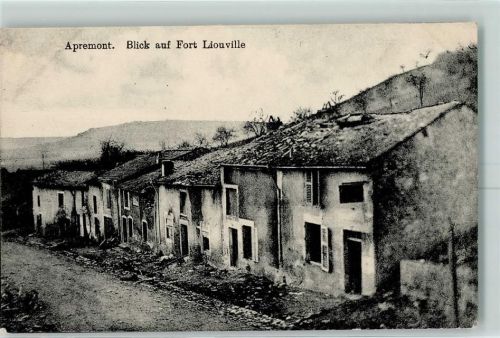 Apremont-la-Foret 1916 Feldpost WK I 19. Reserve-Div.