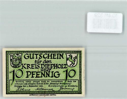 Diepholz Notgeld Gänse