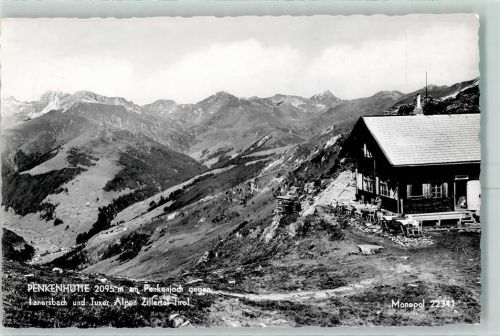 Penkenhaus Lanersbach Tuxer Alpen Hüttenstempel