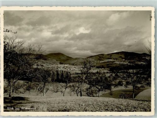 Zell Fotograf Gutermann Blick ins Wiesental
