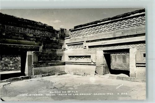 Oaxaca de Juárez 1947 Tempel Ruinen