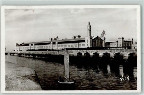 Cherbourg-Octeville Hafen Bahnhof
