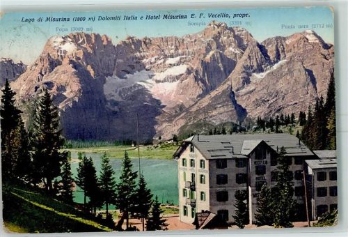 32040 Misurina 1913 - Hotel
