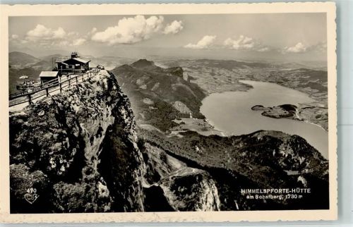 Himmelpforthütte Hüttenstempel Mondsee Schafberg
