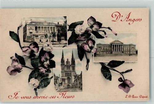 Angers 1916 Kirche