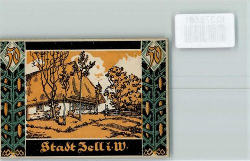 Zell Notgeldschein 50 Pfennig