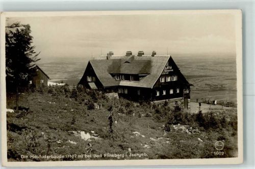 Heufuderbaude 1931 Gasthaus Hüttenstempel