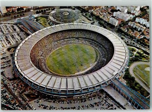 Rio de Janeiro Fliegeraufnahme Maracana Stadion AK