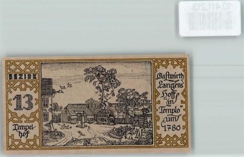 Tempelhof Notgeld