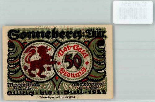Sonneberg Notgeld Kasperle