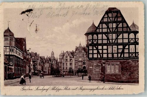 Gießen Landgraf Philipps Platz Regierungsgebäude Schloss