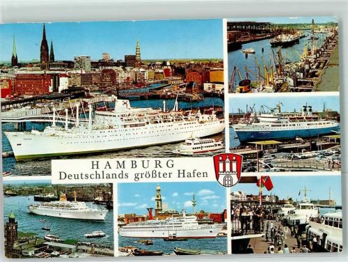 Hamburg 1978 Schiffe AK