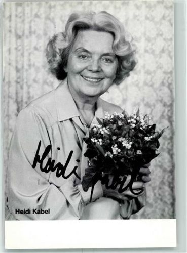 Heidi Kabel Autogramm