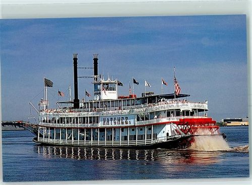 New Orleans Schaufelraddampfer Sternwheeler Natchez auf dem Mississippi River AK
