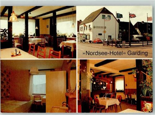 Garding Nordsee Hotel Gastraum Gästezimmer