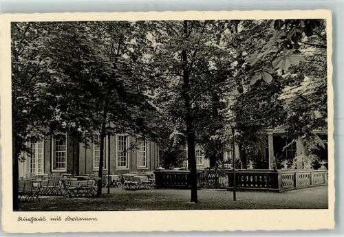 Bad Lauchstädt Kurhaus Gartenterrasse