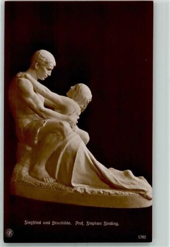 Siegfried und Brunhilde Prof. Stephan Sinding Nr. 1762