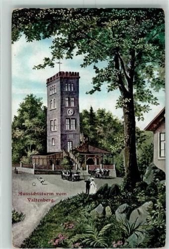 Neukirch 1912 Valtenberg Aussichtsturm Stempel