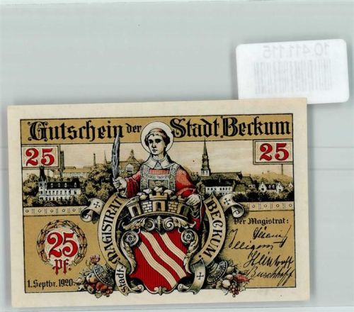 Beckum Notgeld