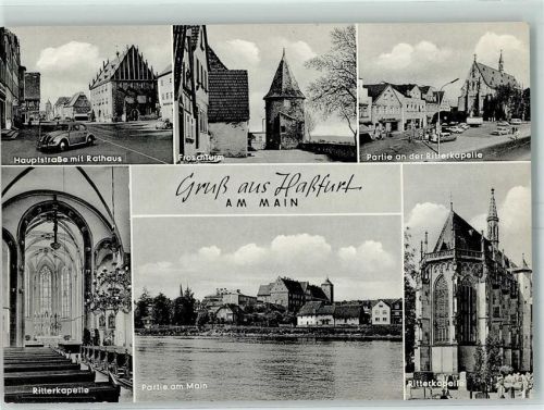 Haßfurt Ritterkapelle Innenansicht Froschturm Hauptstraße Rathaus