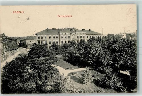 Döbeln 1915 Körnerplatz
