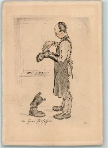1939 Verlag Karl Kropp - Der Herr Professor AK