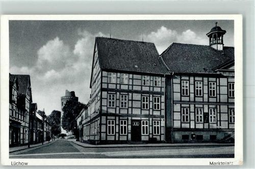 Lüchow Marktplatz Amtsturm