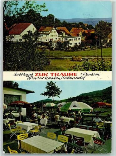 Winterkasten Gasthaus Traube Terrasse