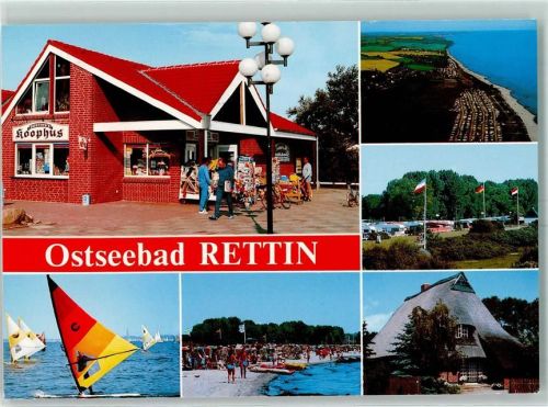Rettin Ostseebad Windsurfer Kiosk Campingplatz Reethaus