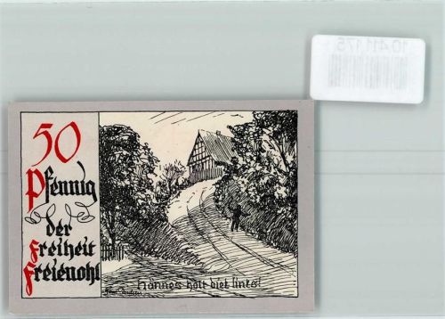 59872 W5778 Freienohl , Sauerl - Notgeld