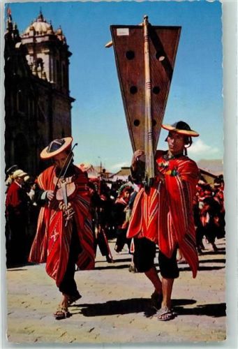 Pisac Bürgermeister auf dem Intiraimi Festival