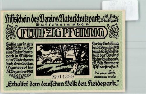 Wilsede Notgeld
