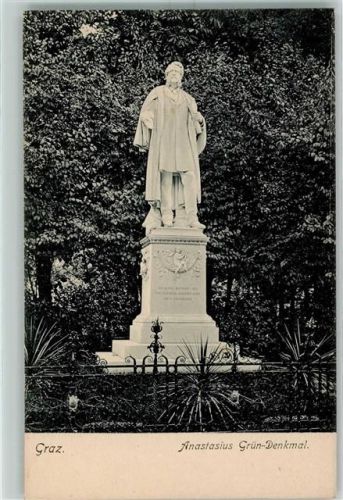 Graz Anastasius Grün Denkmal