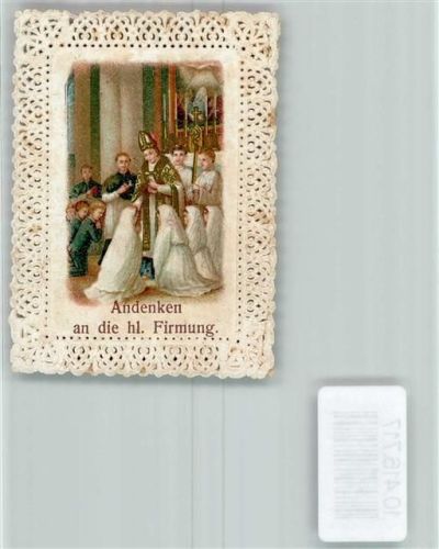 1900 gestanzt Heilige Firmung
