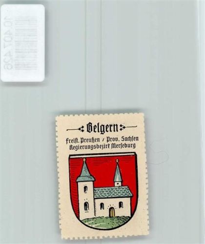 Belgern Vignette Wappen Kaffee Hag 1920-1940